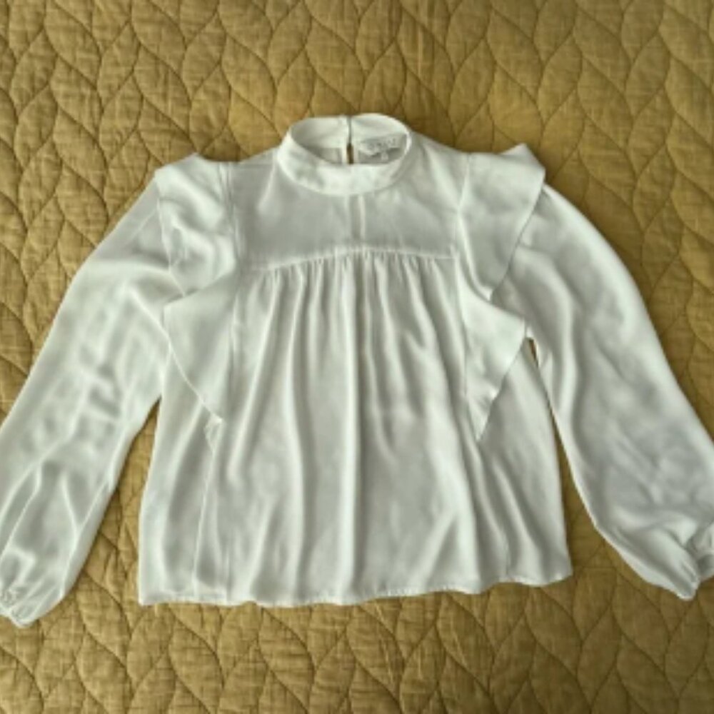 Wayf White Blouse